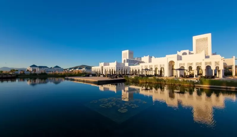 Banyan Tree Tamouda Bay hotel view
